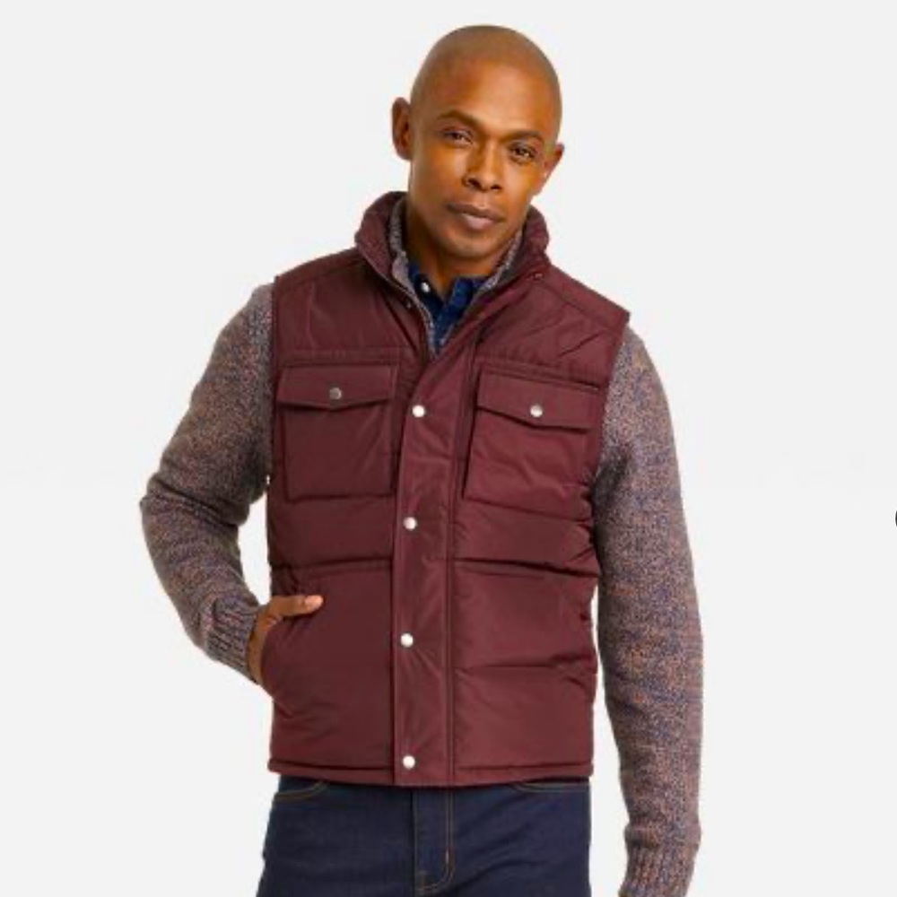 GOODFELLOW & CO Men's Midweight Puffer Vest